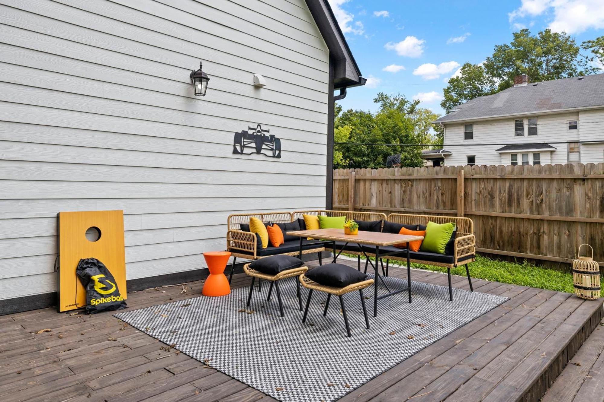 Central Indy 5Bd - Pingpong - Outdoor Movie - Bbq Индианаполис Экстерьер фото
