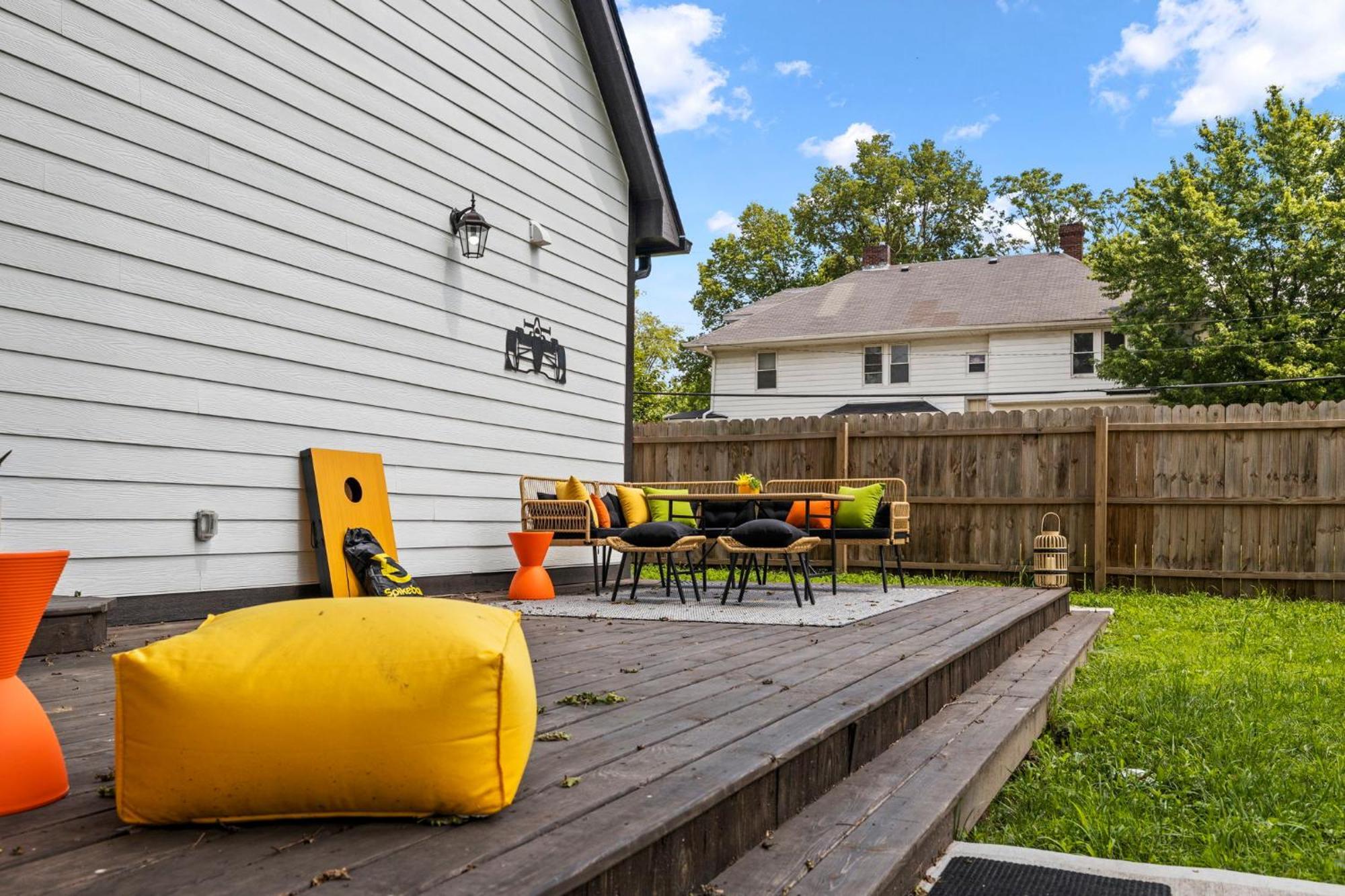 Central Indy 5Bd - Pingpong - Outdoor Movie - Bbq Индианаполис Экстерьер фото